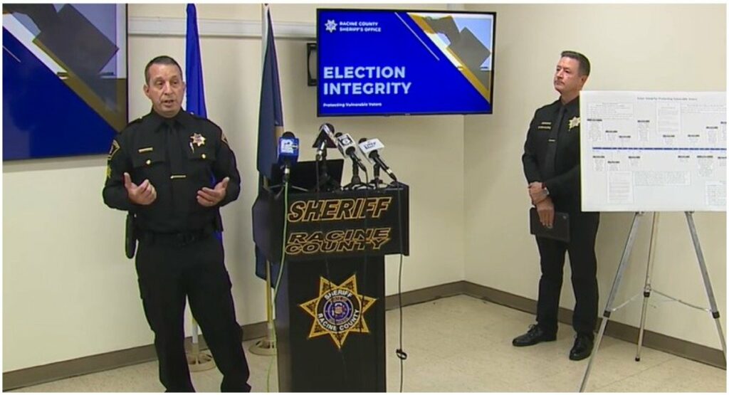 JTN: County sheriff in Wisconsin reveals evidence of felony election law violations