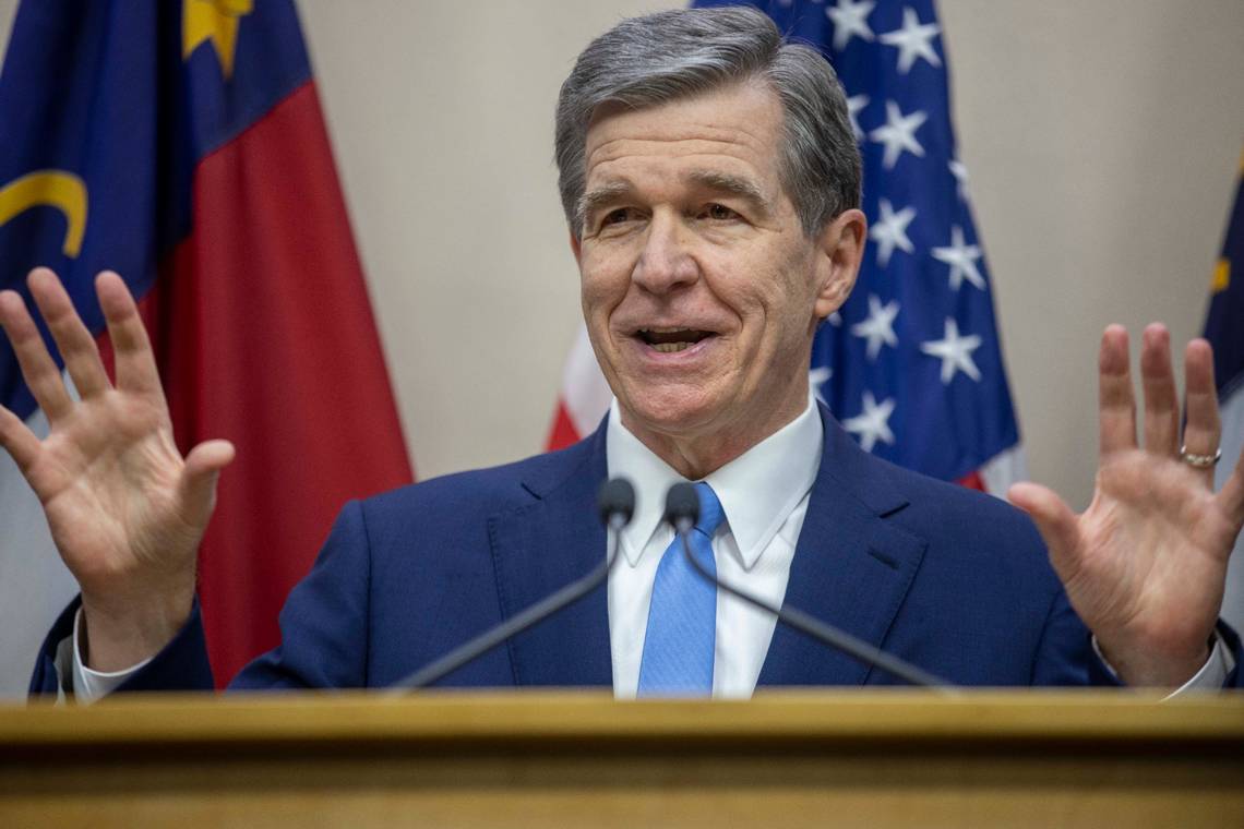 North Carolina Governor Vetoes Bill Blocking Private Funding