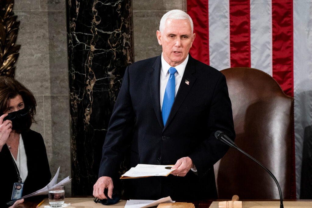 JTN: "Mike Pence: 'There were irregularities' in 2020 Election, feels he made right decision Jan. 6"